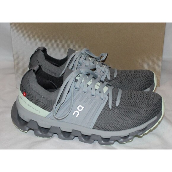 ON CLOUD WOMEN'S CLOUDSWIFT 3 RUNNING ATHLETIC ROCK LIME - Picture 1 of 7